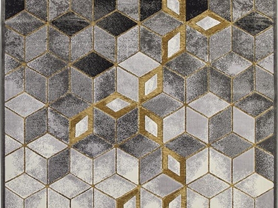 Χαλί Gabrielle 755X/Q13 Black-White Carpet Couture 195X280cm