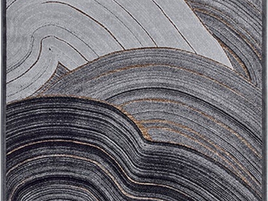 Χαλί Gabrielle 924X/Q13 Black-White Carpet Couture 160X235cm