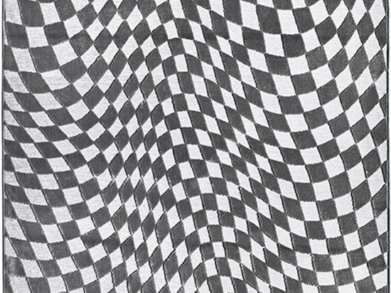 Χαλί Genova 38526/5959/91 Black-White Carpet Couture 135X195cm
