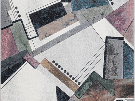 Χαλί Laguna 63732/6626 Grey-Multi Carpet Couture 200X290cm