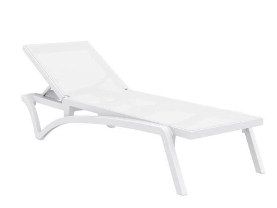 Ξαπλώστρα Pacific Siesta 53-0102 193x68x35cm White