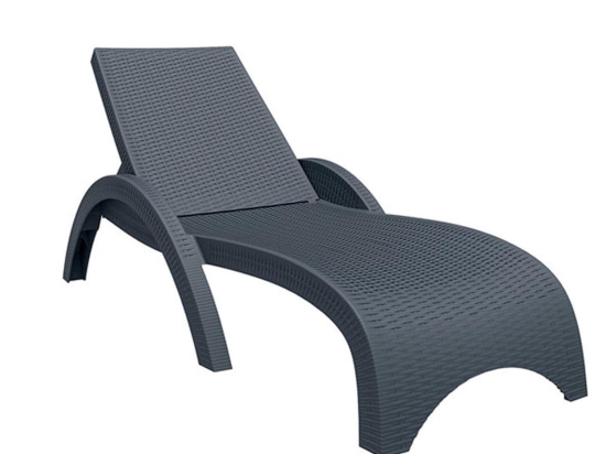 Ξαπλώστρα Fiji Anthracite 53-0040 Siesta