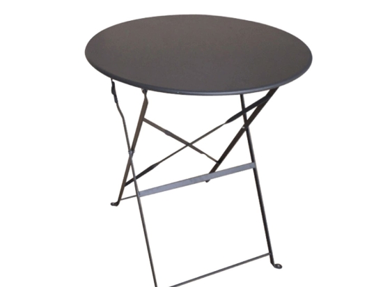 Τραπέζι Alma Anthracite 24-0202 Φ60 cm
