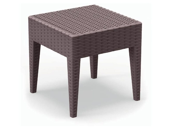 Τραπεζάκι Miami Brown 53-0036 Siesta