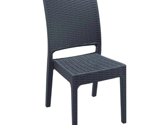 Καρέκλα Florida Dark Grey 53-0056 Siesta