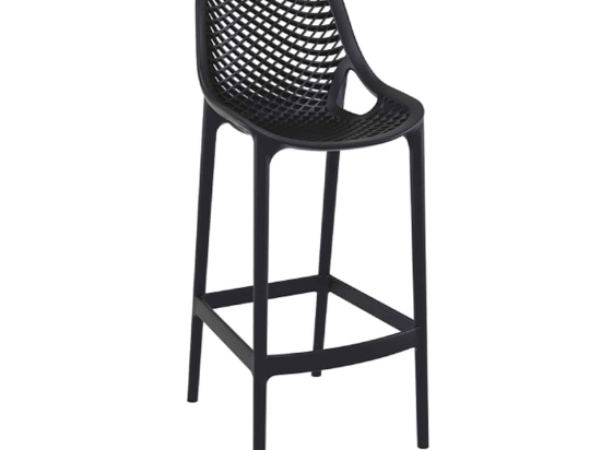 Σκαμπό Air Bar 75 Black 20-0368 45Χ53X105cm Siesta Πολυπροπυλένιο