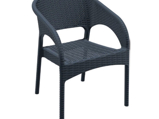 Πολυθρόνα Panama Dark Grey 53-0008 Siesta