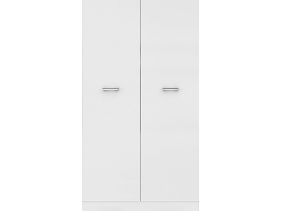 Ντουλάπα Top Mix 80χ57χ183 cm TO-TOP2D1S80W Δίφυλλη Melamine
