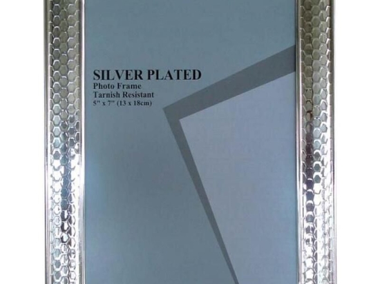 Κορνίζα Επάργυρη 136S03-4 10x15cm Silver Ankor Μέταλλο