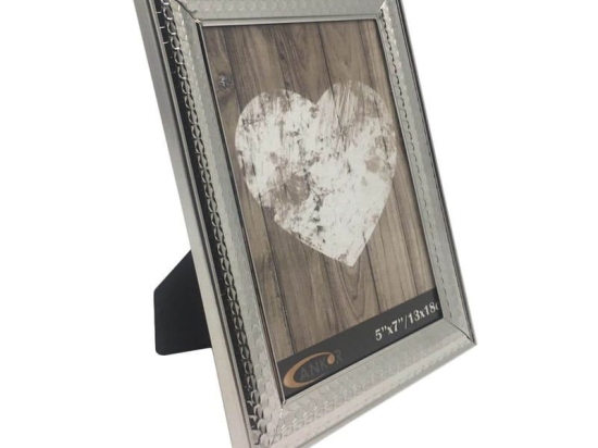 Κορνίζα Σφυρήλατη 90021-6 15x20cm Silver Ankor Μέταλλο