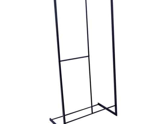 Κρεμάστρα Δαπέδου 803859 80x40x160cm Black Ankor Μέταλλο