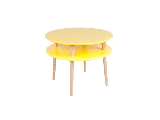 Τραπεζάκι Ufo White Φ57Χ45 cm