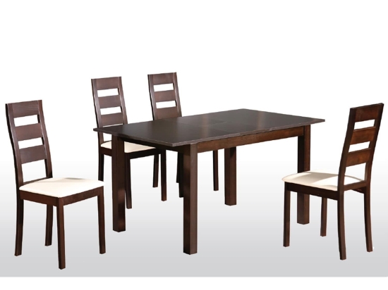Σετ Τραπεζαρία Miller E781,S 120X80X74 cm 4 Θέσεων