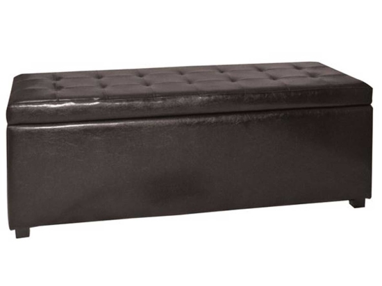 Σκαμπό Denise Dark Brown E7048,2 88X43X45 cm Τεχνόδερμα