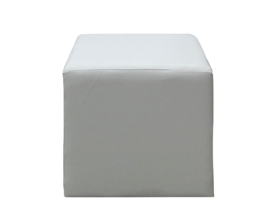 Σκαμπό Club Ecru E7047,3 37X37X42 cm Τεχνόδερμα