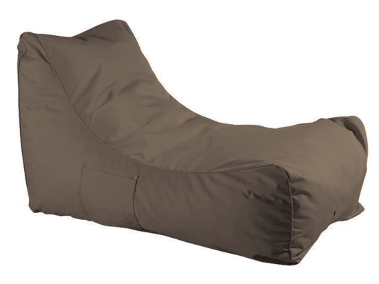 Πούφ Πολυθρόνα Lazy Brown E021,6 106X70X67 cm Ύφασμα