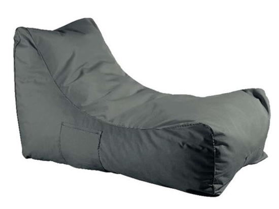 Πούφ Πολυθρόνα Lazy Anthracite E021,1 106X70X67 cm Ύφασμα