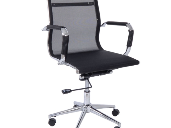 Καρέκλα Γραφείου BF3201 Black EO227 54x59x95/105 cm
