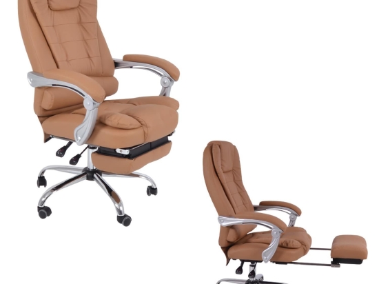 Καρέκλα Γραφείου Relax BF9700 Beige EO573.2 72x68x118/126 cm