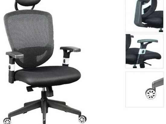Καρέκλα Γραφείου BF9100 Black EO521 65x62x114/125 cm