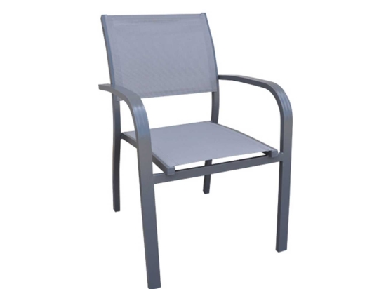 Πολυθρόνα Amiral Grey Ε6794,1 57x64x86 cm