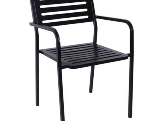 Πολυθρόνα Vera Black Ε5140 54x51x84 cm