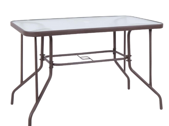 Τραπέζι Baleno Brown Ε2403 110X60X71 cm