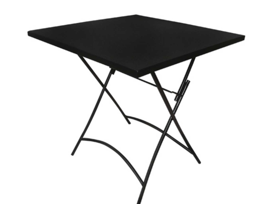 Τραπέζι Park Black Ε5177 70X70Χ71 cm
