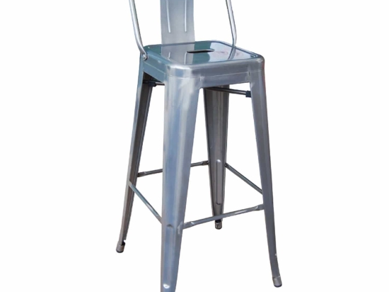 Σκαμπό Μπάρ Relix Metal Ε5199,6 43X43Χ100 cm Μέταλλο