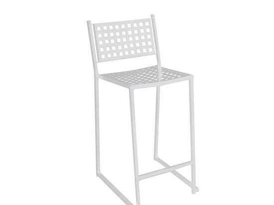 Σκαμπό Caprice White Ε5148,1 43Χ50X102 cm