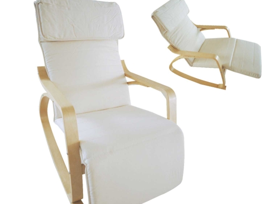 Πολυθρόνα Hamilton Super Relax Ε7157,1 67X127X90 cm Ξύλο,Ύφασμα