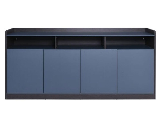 Ντουλάπι Advance ΕΟ826 169x40x80cm Wallnut-Grey