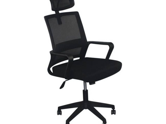 Πολυθρόνα Γραφείου BF2020 ΕΟ542,1 60x63x107/115cm Black