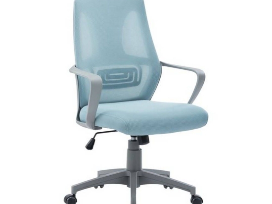 Πολυθρόνα Γραφείου BF2960 ΕΟ545,2 60x59x93/101cm Grey-Blue