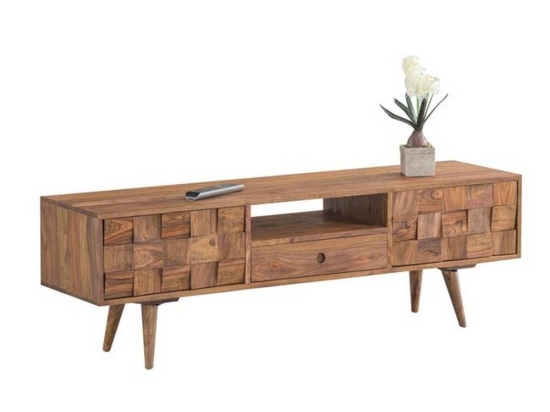  Έπιπλο Τηλεόρασης Teka  ΕΑ7047 140x35x45cm Acacia Natural Ξύλο