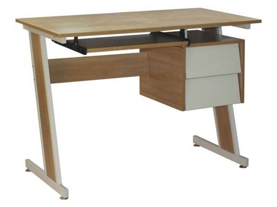 Γραφείο Unit Η/Υ ΕΟ432 105x54x76cm White-Sonoma