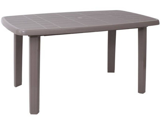 Τραπέζι Oval Sorrento Ε365,4 140x80x74cm Beige Tortora