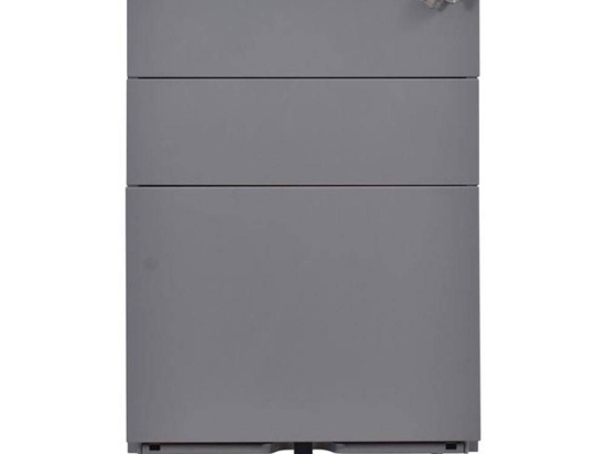 Συρταριέρα Μεταλλική Ε6009,1 39x52x60cm Grey