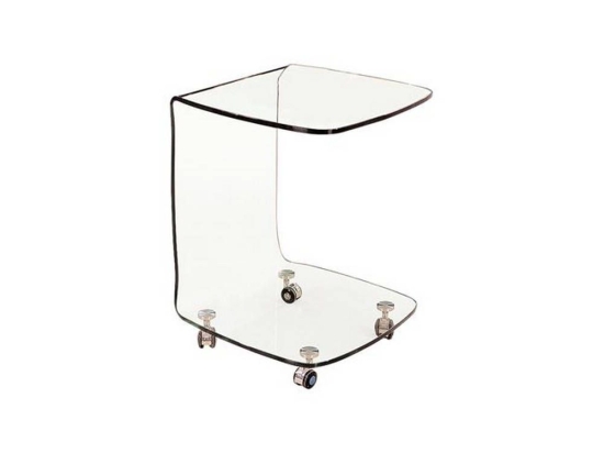 Τραπεζάκι Βοηθητικό Trolley Glasser 45x45x60cm ΕΜ726,1