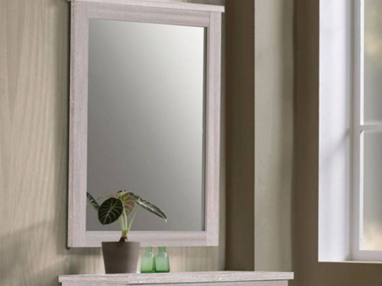 Καθρέπτης Life White Wash ΕΜ368,5 72x93x4,4cm Μελαμίνη