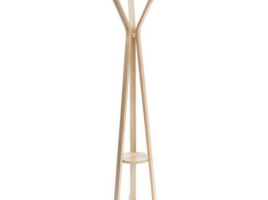 Καλόγερος Ξύλινος Hamilton Natural Ε7158 D. 60 H.178cm Ξύλο