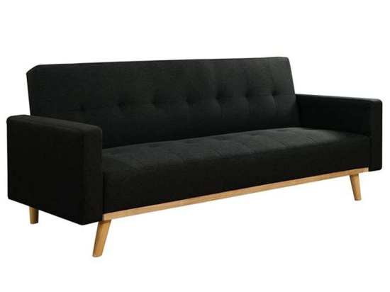 Καναπές - Κρεβάτι Τριθέσιος Carlos Ε9922,4 200x94x83cm Black