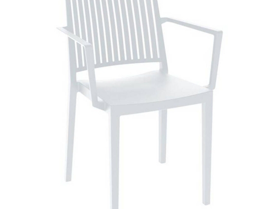 Πολυθρόνα Carmen White Ε317,1 58x55x82cm