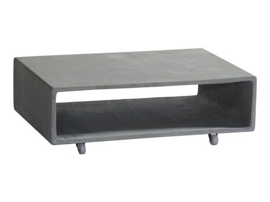 Τραπέζι Σαλονιού Concrete Cement Grey Ε6210 75x50x20cm