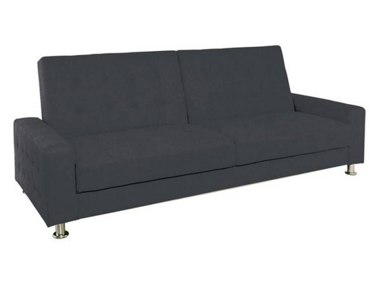 Καναπές Κρεβάτι Moby Dark Grey Ε9569,7 217x80x81 Μέταλλο,Ύφασμα