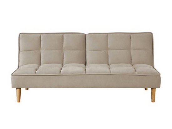 Καναπές Κρεβάτι Norte Beige Velure Ε9926,5  178x88x80 Ξύλο,Ύφασμα