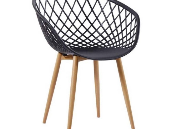 Πολυθρόνα Rex Natural/Black Ε373,21 62x56x80cm