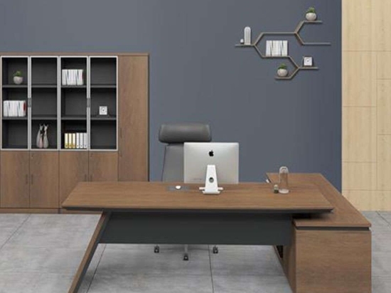 Γραφείο Αριστερή Γωνία Proline ΕΟ966,L 200x90/200x50 H.76cm Black-Walnut