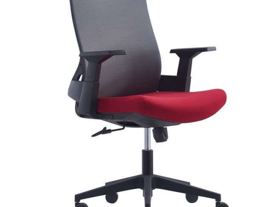 Πολυθρόνα Γραφείου BF8950 ΕΟ529,20 64x64x98/110cm Grey-Bordeaux