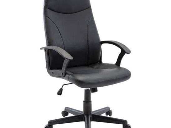 Πολυθρόνα Γραφείου Διευθυντική BF1250 ΕΟ527,1 60x64x108/120cm Black